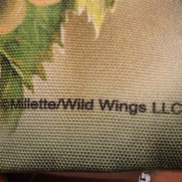 Danbury Mint Millette Wild Wings Cardinal Bird Grapes Decorative Accent Pillow - Picture 4 of 7